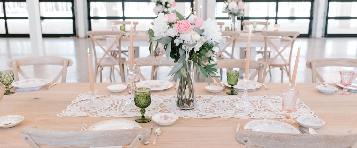 Vintage Wedding Reception Table