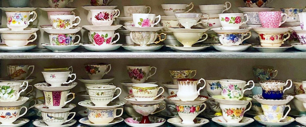 Vintage Tea Cups Rental NC