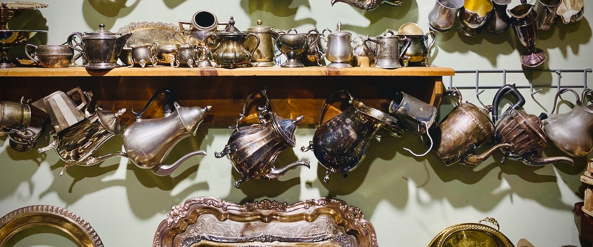 Vintage Silver Tea Pots