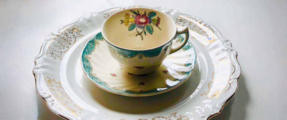 Vintage Teacup and Plate