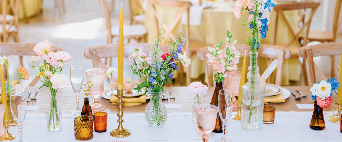 Vintage Wedding Reception Table