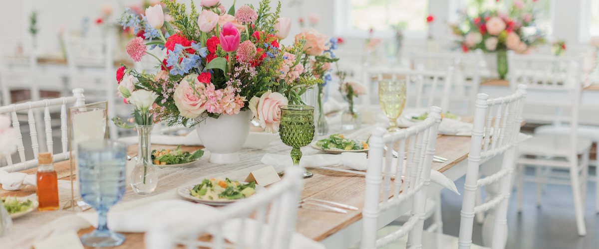 Vintage Reception Tables