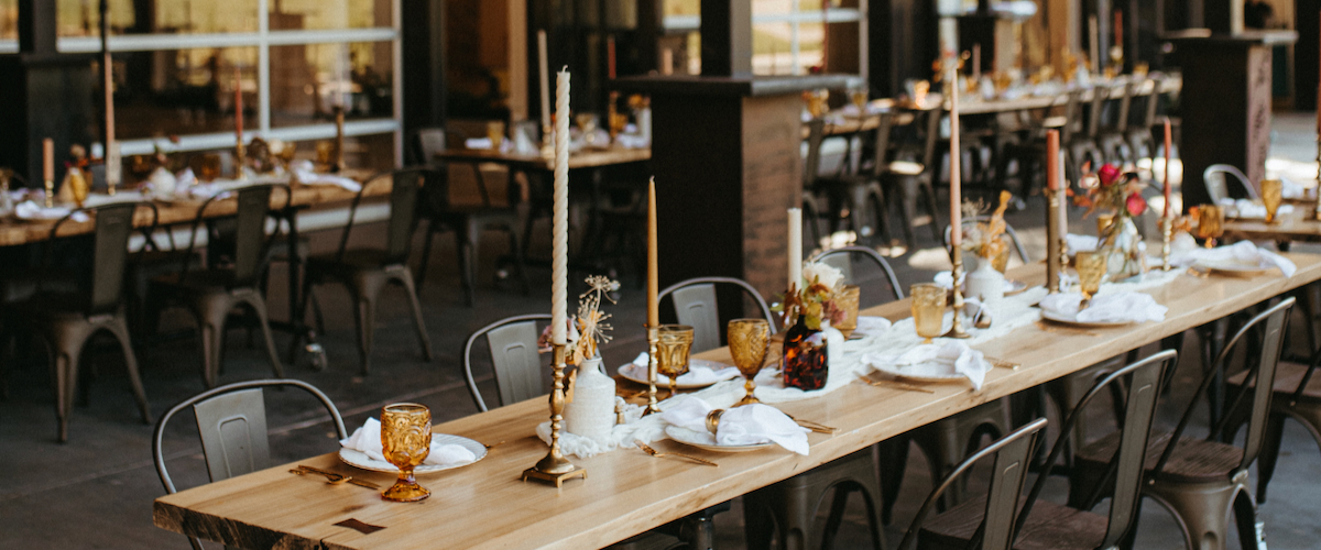 Vintage Reception Tables