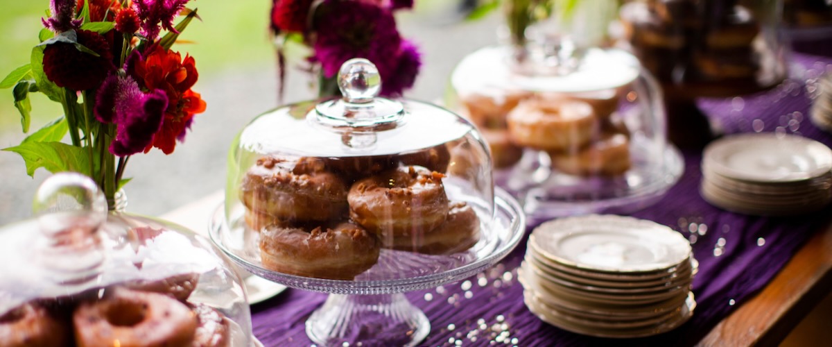 Vintage Cake Stands with Domes