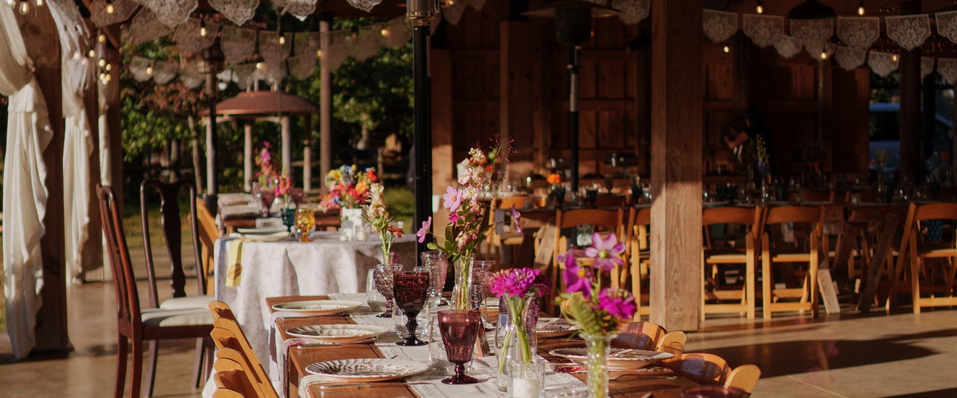 Vintage Reception Tables