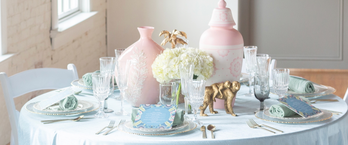 Vintage Reception Table