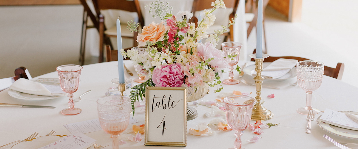Vintage Reception Table