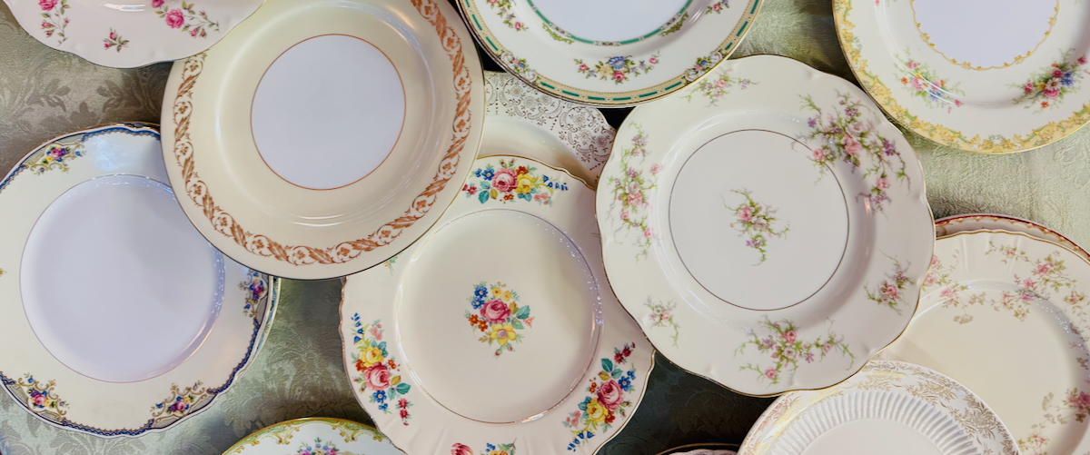 Vintage Dinner Plates