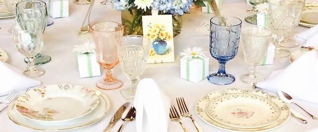 Vintage Wedding Reception