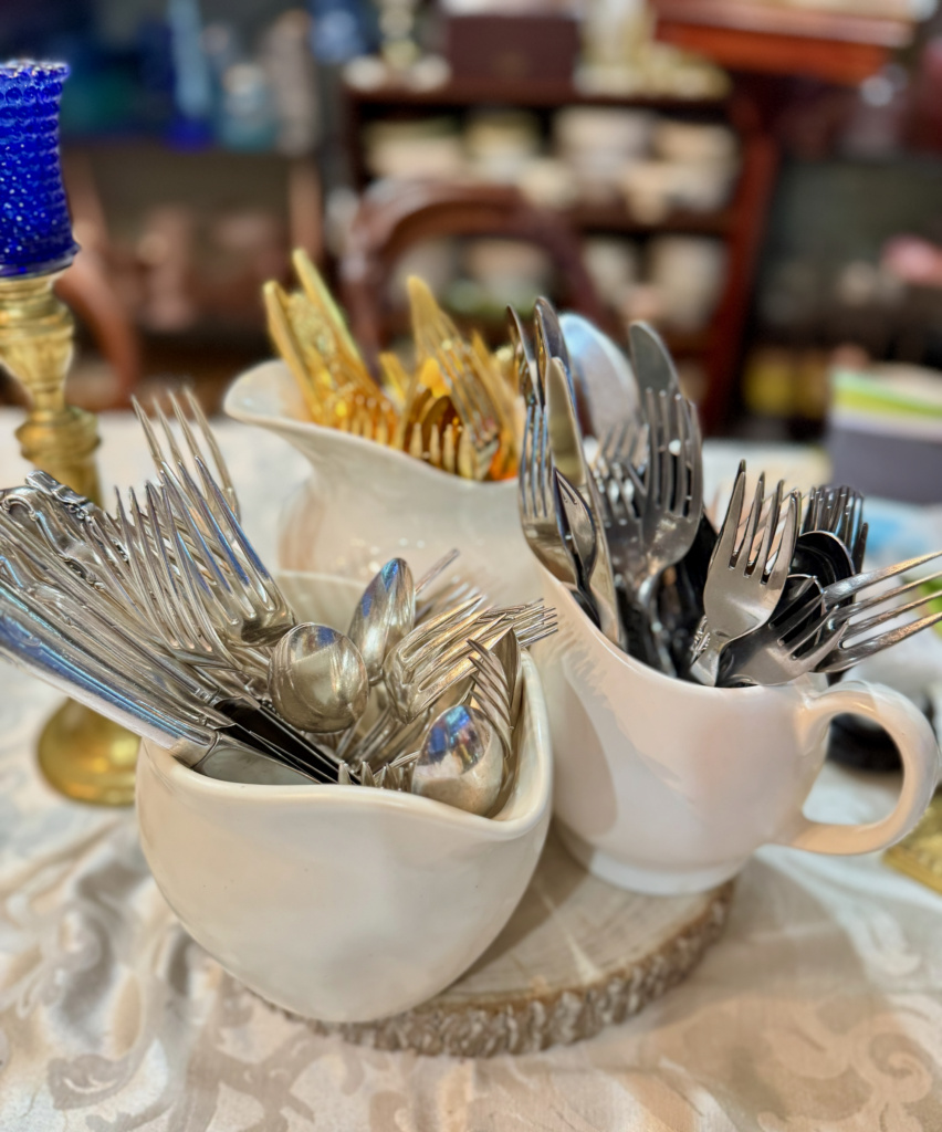 Southern Vintage Table Open House - Vintage Flatware